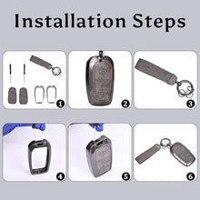 Load image into Gallery viewer, Automaze Metal 3 Button Keyless Key Cover Compatible with Toyota Cars with 3 Front Buttons, Model A3