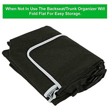 Load image into Gallery viewer, Automaze Backseat Trunk Organizer for SUV &amp; Car Hanging Organizer Foldable Cargo Storage Bag