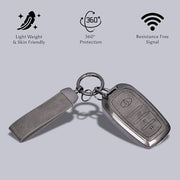 Automaze Metal 3 Button Keyless Key Cover Compatible with Toyota Cars with 3 Front Buttons, Model A3