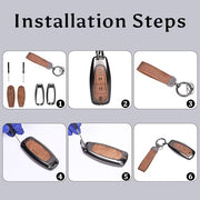 Automaze Metal 3 Button Keyless Key Cover Compatible with Suzuki Cars with 3 Front Buttons, Model A3A