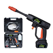 Automaze Upgraded Cordless Rechargeable Pressure Washer, Portable Power Cleaner with 35 Bar Pressure for Washing Cars/Boats/Deck/Fences