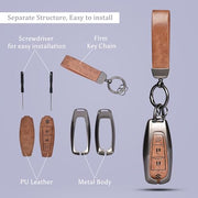 Automaze Metal 3 Button Keyless Key Cover Compatible with Suzuki Cars with 3 Front Buttons, Model A3B