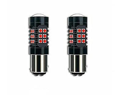 Automaze 1157 LED Brake Light, BAY15D 2057 2357 7528 LED Bulbs, Brightness Tail Brake Lights 12-24V, Canbus Error Free LED Replacement Bulb for Reverse Trunk Cargo 3rd Brake Light, Pack of 2