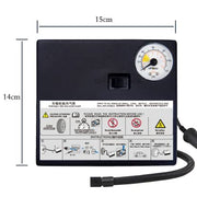 Automaze 12V Electric Car Tire tyre Repair Emergency Kit with Air Pump and Sealant, AM-1613T