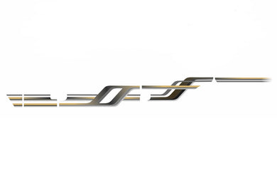 Automaze Car Side Decal Full Body Sticker Graphics Golden Gray for Mahindra New Bolero 2020+ Models, 0464 | Vinyl