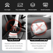 Automaze Carbon Fibre Car Tissue Holder, Sun Visor Napkin Tissue Box, Car Visor Tissue Holder, Interior Car Accessories