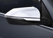 Automaze Chrome Side Mirror Cover Garnish Trim Compatible for Hyundai Verna 2023+ Models(Set of 2 Pc), Styling Car Accessories