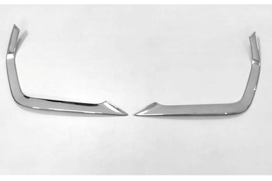 Automaze CN-League Chrome Front Fog Lamp Chrome Garnish Cover Compatible For Innova Crysta 2023+ Models