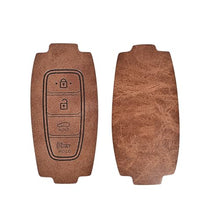 Load image into Gallery viewer, Automaze Metal 4 Button Keyless Key Cover Compatible with Hyundai Cars with 4 Front Buttons, Model D4A
