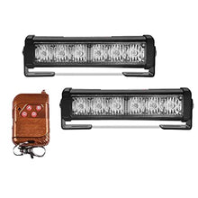 Load image into Gallery viewer, Automaze 12V Car Flash Light Red Blue LED COB Car Warning Light Police Emergency Flasher Strobe Lamp