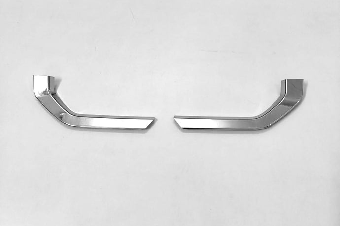 Automaze CN-League Chrome Front Bumper Chrome Garnish Cover Compatible for Innova Crysta 2023+ Models
