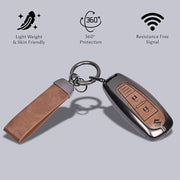 Automaze Metal 3 Button Keyless Key Cover Compatible with Suzuki Cars with 3 Front Buttons, Model A3A