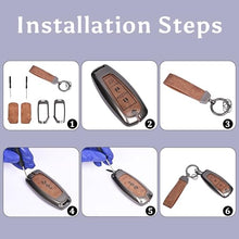 Load image into Gallery viewer, Automaze Metal 3 Button Keyless Key Cover Compatible with Suzuki Cars with 3 Front Buttons, Model A3B