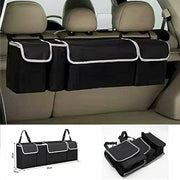 Automaze Backseat Trunk Organizer for SUV & Car Hanging Organizer Foldable Cargo Storage Bag