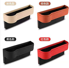 Load image into Gallery viewer, Automaze Car Seat Gap Organizer with Cup Holder, Multifunctional Small Storage Box for Coins, Cards, Cell Phone, Wallets etc