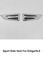 Load image into Gallery viewer, Automaze 2pc Car Air Flow Intake Decorative Side Vent Hood Cover Fender Garnish Compatible For Ertiga/XL6 2018+ Models