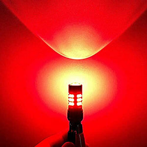 Automaze 1157 LED Brake Light, BAY15D 2057 2357 7528 LED Bulbs, Brightness Tail Brake Lights 12-24V, Canbus Error Free LED Replacement Bulb for Reverse Trunk Cargo 3rd Brake Light, Pack of 2