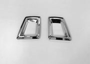 Automaze Rear Skid Plate Garnish Chrome Trim Cover Compatible for Creta 2024+ Models(Set of 2 Pc), Creta Car Accessories