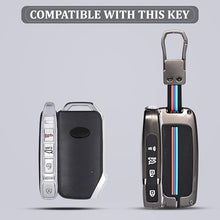 Load image into Gallery viewer, Automaze Metal 4 Button Keyless Cover Compatible with Kia Cars with 4 Side Buttons, Model C4A