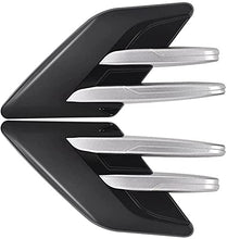 Load image into Gallery viewer, Automaze Car Fender Side Vents Compatible Decorative Air Flow Intake For Exterior Parts in ABS