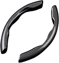 Load image into Gallery viewer, Automaze New Carbon Fiber ABS Texture Steering Wheel Cover for Cars, Safe and Non Slip Car Interior Accessory