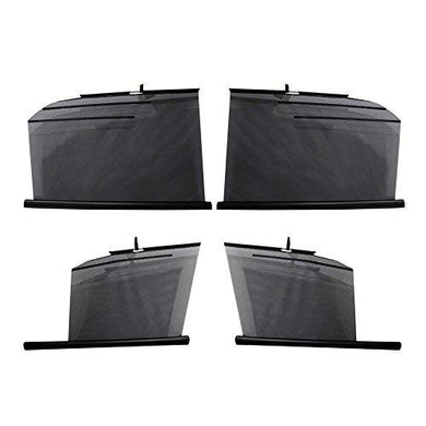 Automaze Side Window Automatic Roller Sun Shades for Kia Seltos All Models, Set of 4 Pc, Retractable Curtains