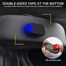 Load image into Gallery viewer, Car Solar Power Simulated Dummy Alarm, Anti-Theft LED Flashing Security Light Fake Lamp, Automotive Warning Interior Safety Lights with USB Charger Port, Car Accessories Universal for Most Cars