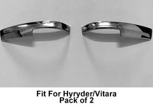 Load image into Gallery viewer, Automaze Chrome Side Mirror Cover Garnish Trim Compatible for Hyryder 23+ Models(Set of 2 Pc), Styling Car Accessories