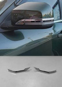 Automaze Chrome Side Mirror Cover Garnish Trim Compatible for Scorpio 2023+ Models(Set of 2 Pc), Styling Car Accessories
