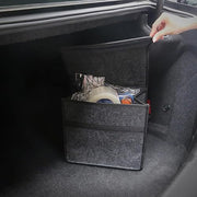 Automaze Car Trunk Boot Organizer, Felt Car Storage and Organizer Anti Slip Car Accessories Organizer for All Cars