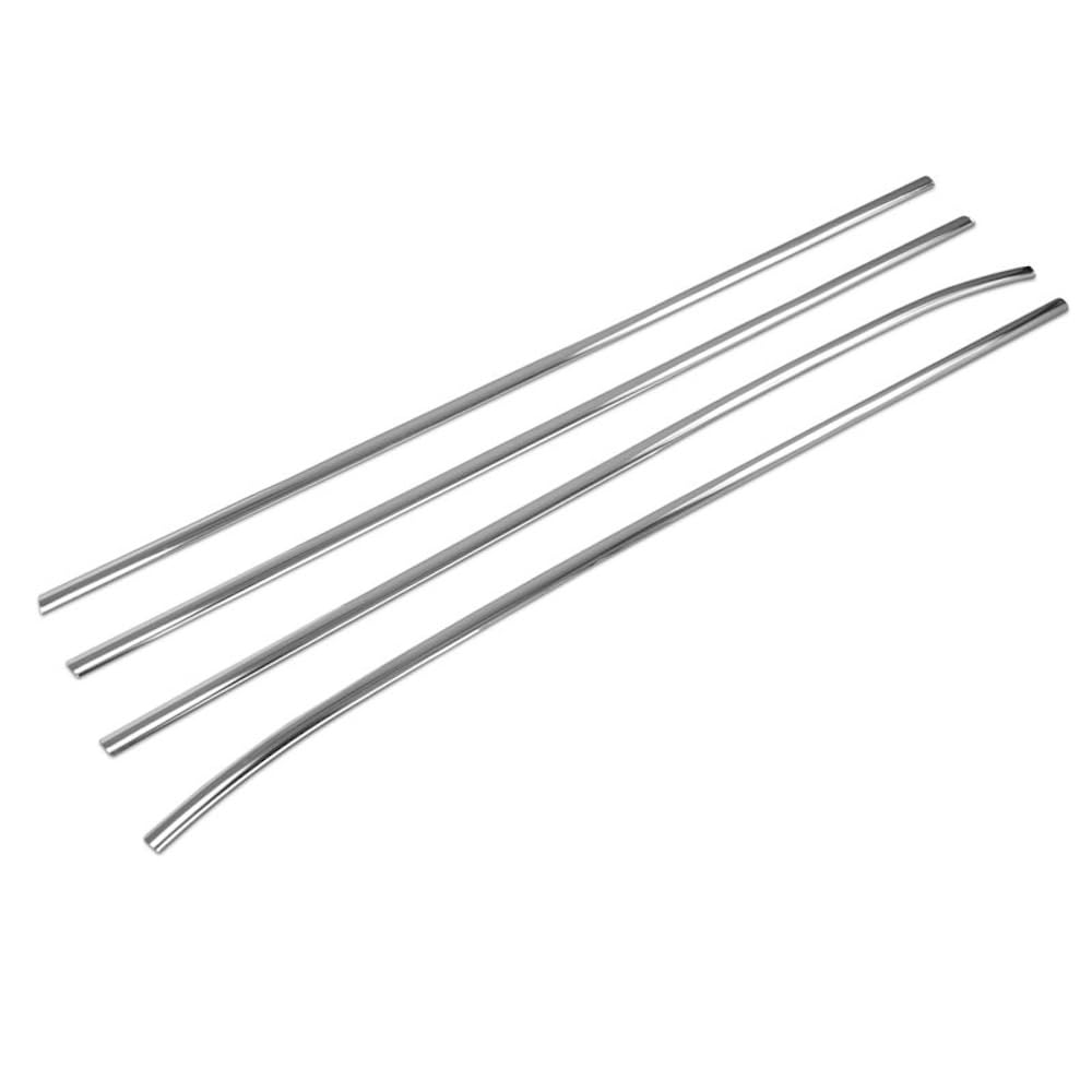 Automaze Cn-League Car Exterior Lower Window Garnish Trim Chrome in Stainless Steel, Compatible for Grand Vitara All Models(Set of 6 Pc)