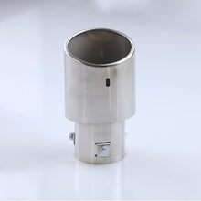 Load image into Gallery viewer, Automaze Universal Fit Car Straight Oval Shaped Exhaust Tail Muffler Tip Pipe 63mm (Model-A151)