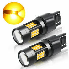 Load image into Gallery viewer, Automaze Signal Lamp T20 Led 7443 W21 5W 7440 WY21W W21W 12V 3030 SMD T25 21 Led P27W For Cars Brake Reverse Light, Turn Signal Lights