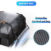 Automaze Car Waterproof Rooftop Cargo Bag, 3 Layer Bag with Anti-Skid Mat, Waterproof Zippers, for All Cars with/Without Roof Rails