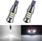 Automaze T15 T16 W6W 912 921, White 6000K Reverse Backup Tail Parking Lights Lamps Rear Wedge Replacement Bulbs Error Free Canbus Plug and Play Bright 3030SMD 12V 24V 12W 2 Pack