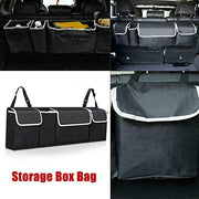 Automaze Backseat Trunk Organizer for SUV & Car Hanging Organizer Foldable Cargo Storage Bag