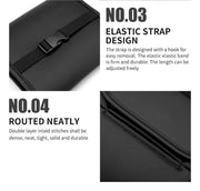 Automaze PU Leather Car Tissue Box, Suitable for Car Headrest, Sun Visor and Armrest Box, Without Tissues