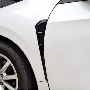Automaze Car Fender Side Vents in ABS, Decorative Air Flow Intake For Auto Exterior