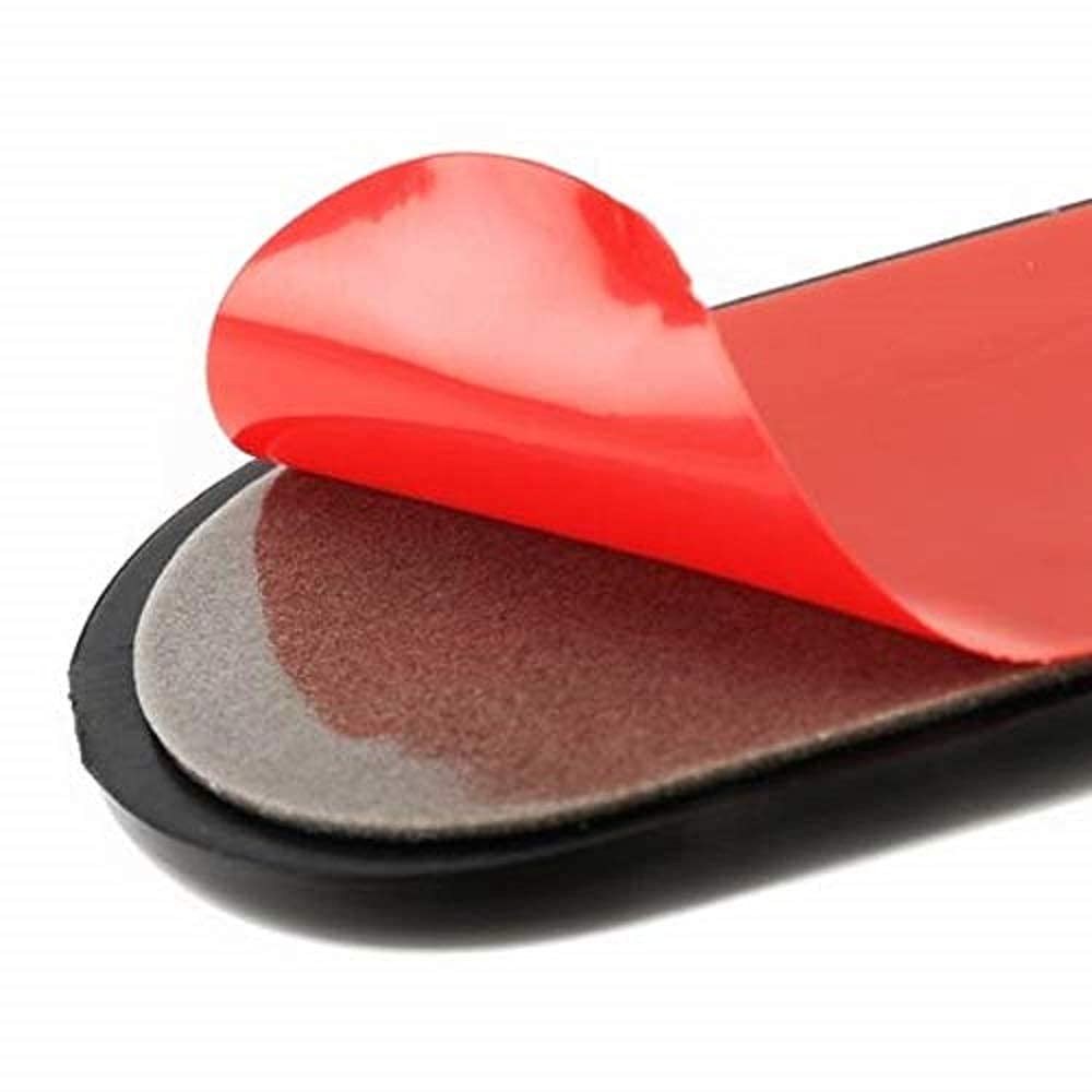 Automaze 3R-2150 Non-Flexible ABS Car Red Reflective Sticker Strips, P