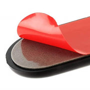 Automaze 3R-2150 Non-Flexible ABS Car Red Reflective Sticker Strips, Pack of 2