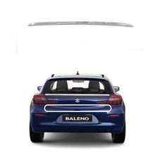 Load image into Gallery viewer, Automaze Cn-League Imported Chrome Rear Trunk Steamer Diggy Patti Garnish Compatible for New Baleno 2022+ Models