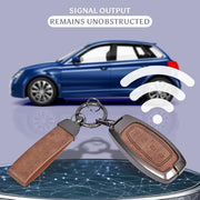 Automaze Metal 4 Button Keyless Key Cover Compatible with Hyundai Cars with 4 Front Buttons, Model D4A