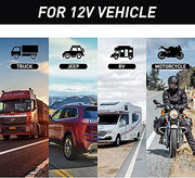 Automaze Super Loud 150DB Train Horn Kit - 12V Air Horn Complete Kit for Trucks, Cars and Bikes