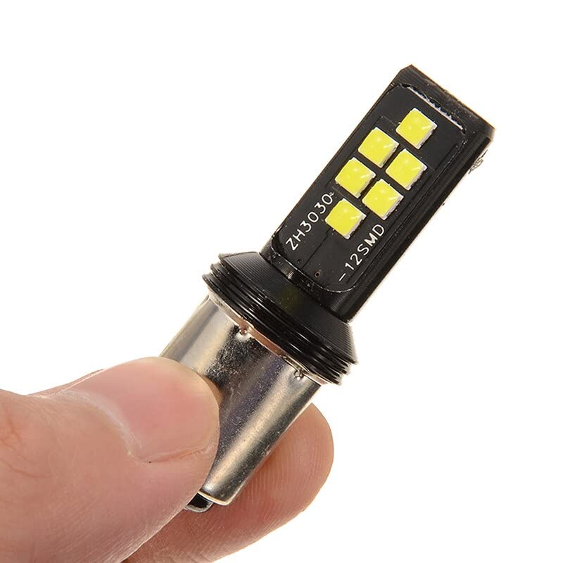 Automaze 1157 BAY15d Red LED Brake Lamp With Advanced 3030 SMD Bright Stop Lamp, Pack of 2
