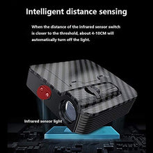 Load image into Gallery viewer, Automaze 3rd Generation Infra-Red Car Door Light Logo Projector Wireless LED Car Courtesy Light Welcome Logo Shadow Ghost Compatible For Honda Cars