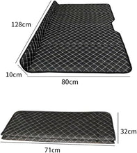 Load image into Gallery viewer, Automaze Non Inflatable Car Bed Mattress for SUV&#39;s with Wooden Base, Foldable Sleeping Bed for Kids &amp; Adults Travel Trips Camping Picnic Universal Fit