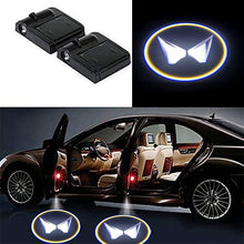 Load image into Gallery viewer, Automaze Wireless Car Welcome Logo Shadow Projector Ghost Lights Kit Set of 2 Compatible (for New M-ahindra)