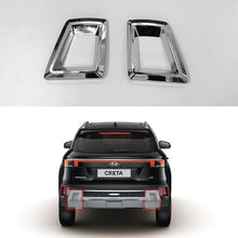 Load image into Gallery viewer, Automaze Rear Skid Plate Garnish Chrome Trim Cover Compatible for Creta 2024+ Models(Set of 2 Pc), Creta Car Accessories
