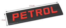 Load image into Gallery viewer, Automaze Petrol Emblem 3D Metal Car Badges Emblems Trunk Rear Fender Emblem compataibe with Tailgate Side Sticker Badge Car Decals (Black Red)