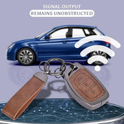 Automaze Metal 3 Button Keyless Key Cover Compatible with Hyundai Cars with 3 Front Buttons, Model A3